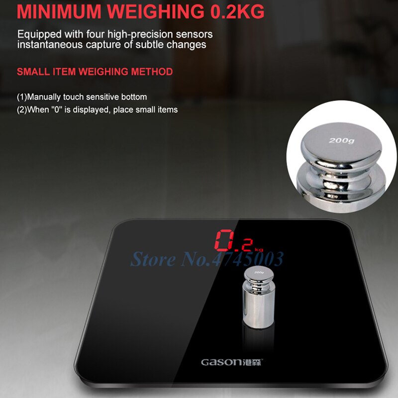 Original GASON Body Scale Accurate Smart Electronic Digital Weight Balance Connect Scientific Weighing Scales Machine Weights