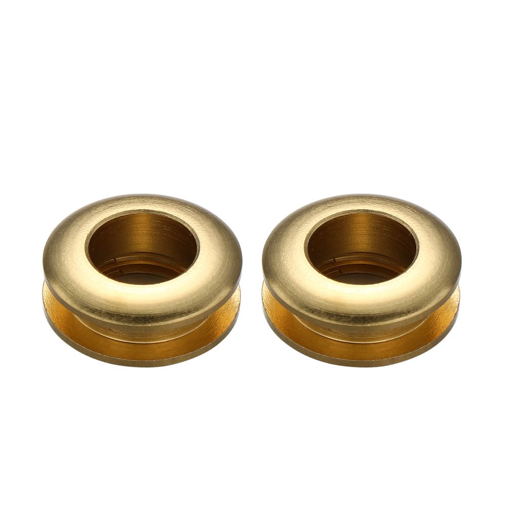 2Pcs Massief Messing Schroef Terug Oogjes Met Wasmachine Grommets Duurzaam Antieke Lederen Craft Accessoire Voor Bag Garment Decoratie: 20 x 10mm