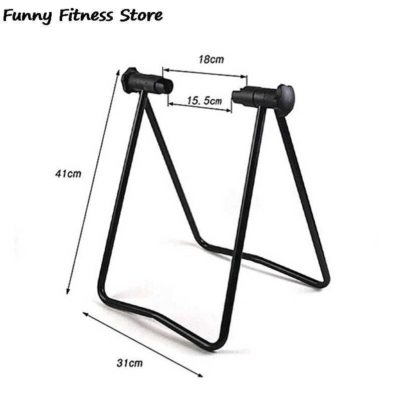 Mountain Bike Parking Stand Triangle Vertical Stand Display Wheel Hub Bike Repair Stand Kickstand for Bicycle Repair Floor Stand
