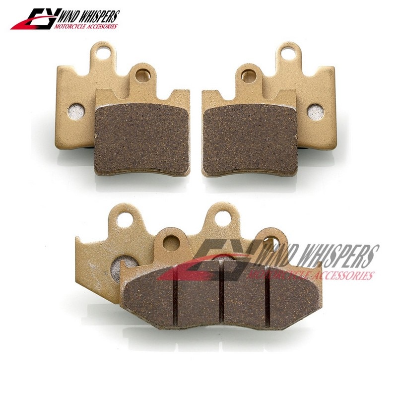 Motorsykkel foran bakre bremseklosser for suzuki  an 250 an250 an400 an 400 burgman  k1-k6 2001 2002 2003 2004 2005 2006