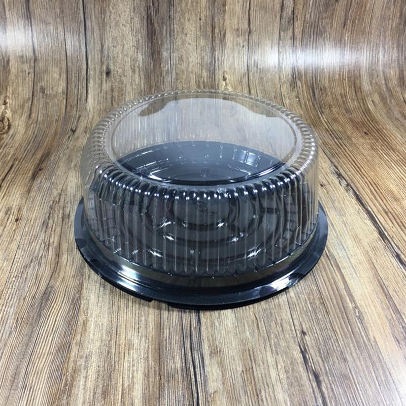 10pcs 10.5 Inch Transparent Cake Box Plastic Cake Boxes And Packaging Transparent Clear Cupcake Muffin Dome Holder Cases Wedding