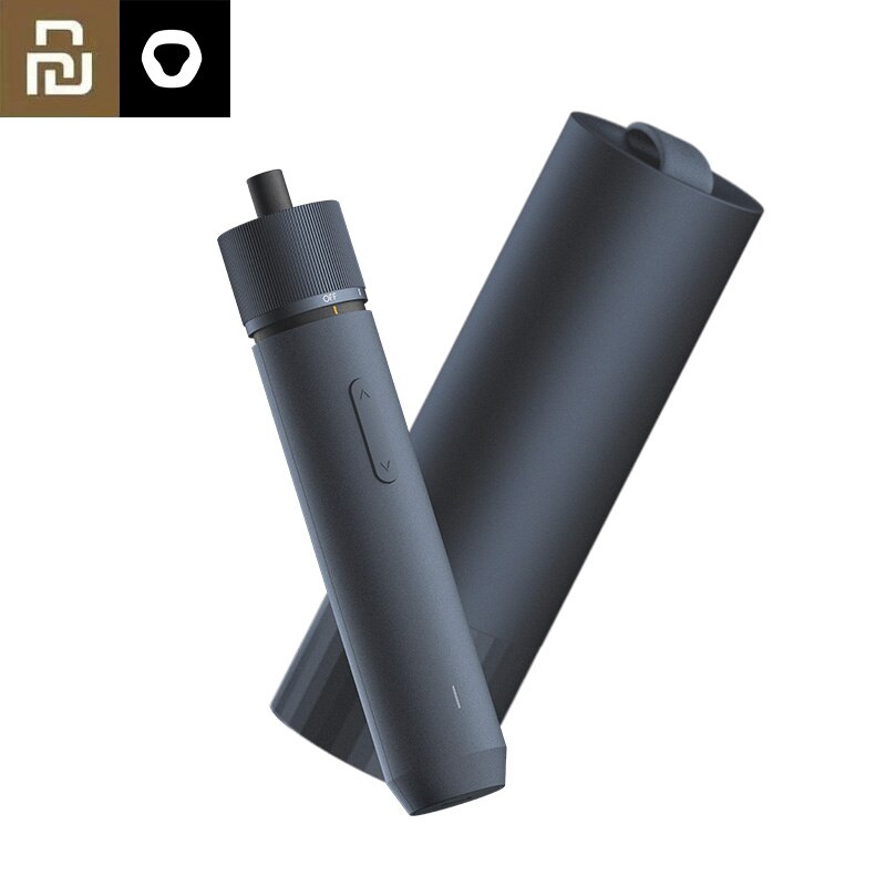 Youpin HOTO Elektrischer Schraubendreher - 1500mAh Wiederaufladbar - 3 Geschwindigkeiten Drehmoment - 12 Bits Set - Tragbar