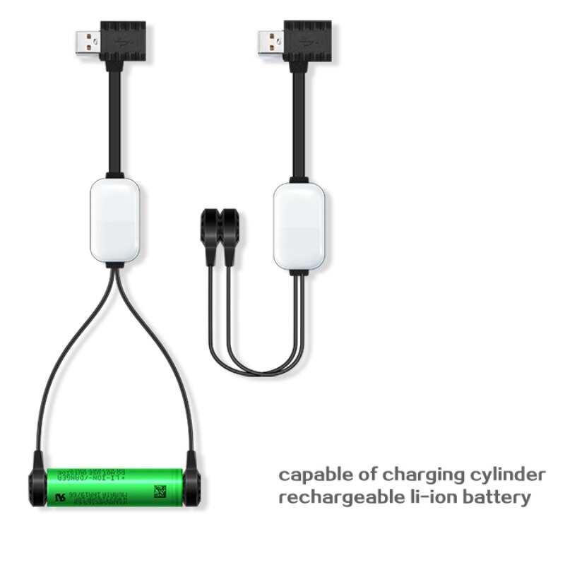 Magnétique 18650 li-po chargeur de batterie multifonction Li Ion batterie câble de Charge puissance de Charge inverse pour iPhone Xiaomi Huawei