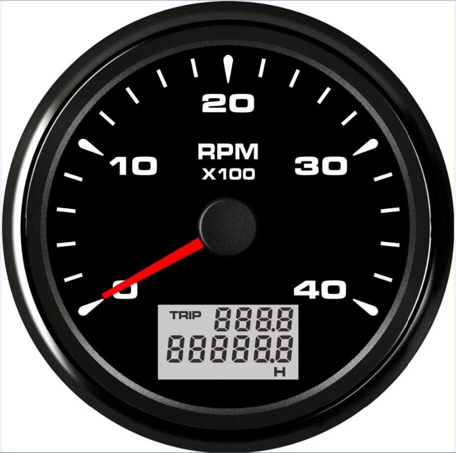 Revving Instrumentation Panel 1pc Neue Stil 0-4000RPM Instrument Panel Tachomete... – Vicedeal