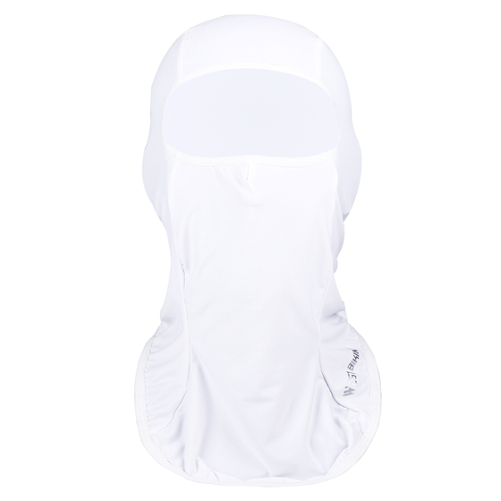 WEST BIKING-mascarilla facial para ciclismo, máscara de seda helada, a prueba de viento, para patinaje, pesca, para otoño: White