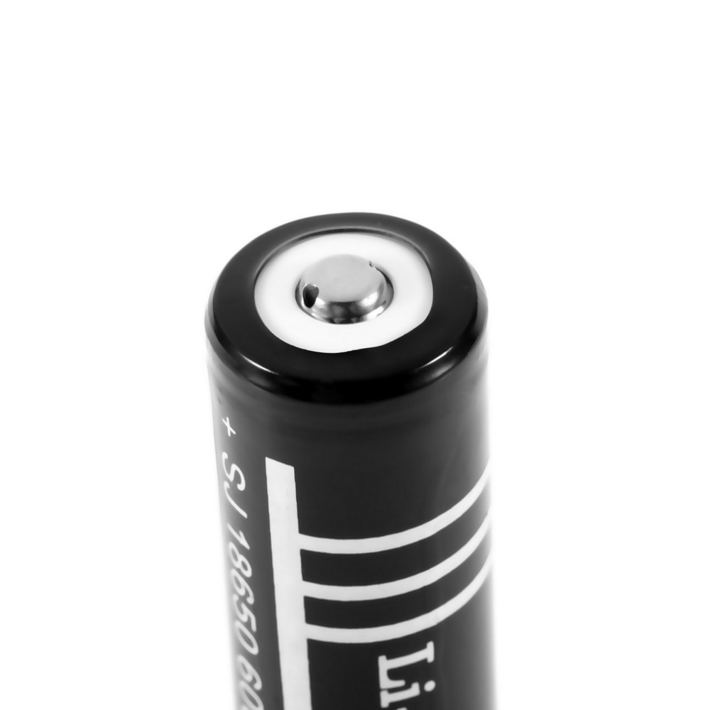 4Pcs/lot Lithium Li ion Rechargeable Battery 18650 Batteries 3.7V 6000mAh for Flashlight Torch