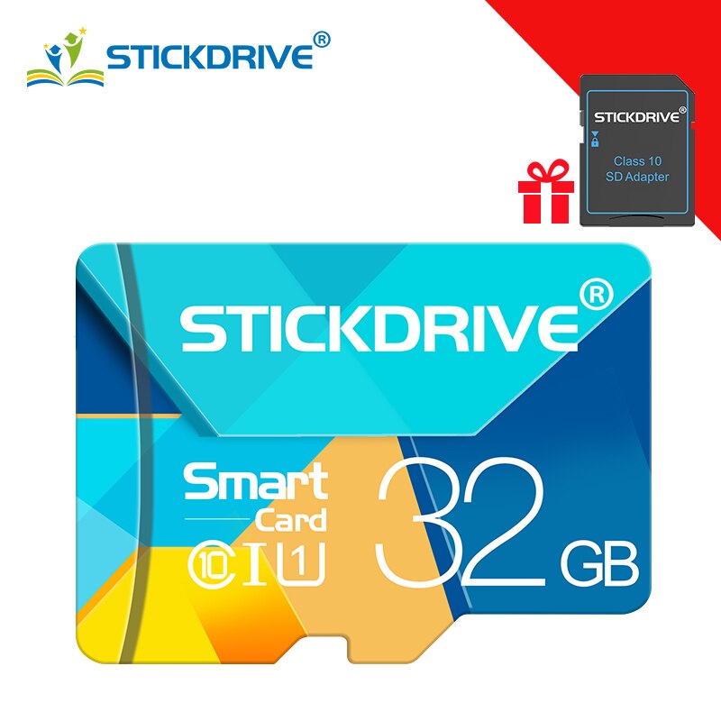 Carte sd klasse 10 32gb microsd 8gb 16gb sd-kort 64gb minnekort 32gb mikro sd-kort cartao de memoria 128gb med gratis adapter