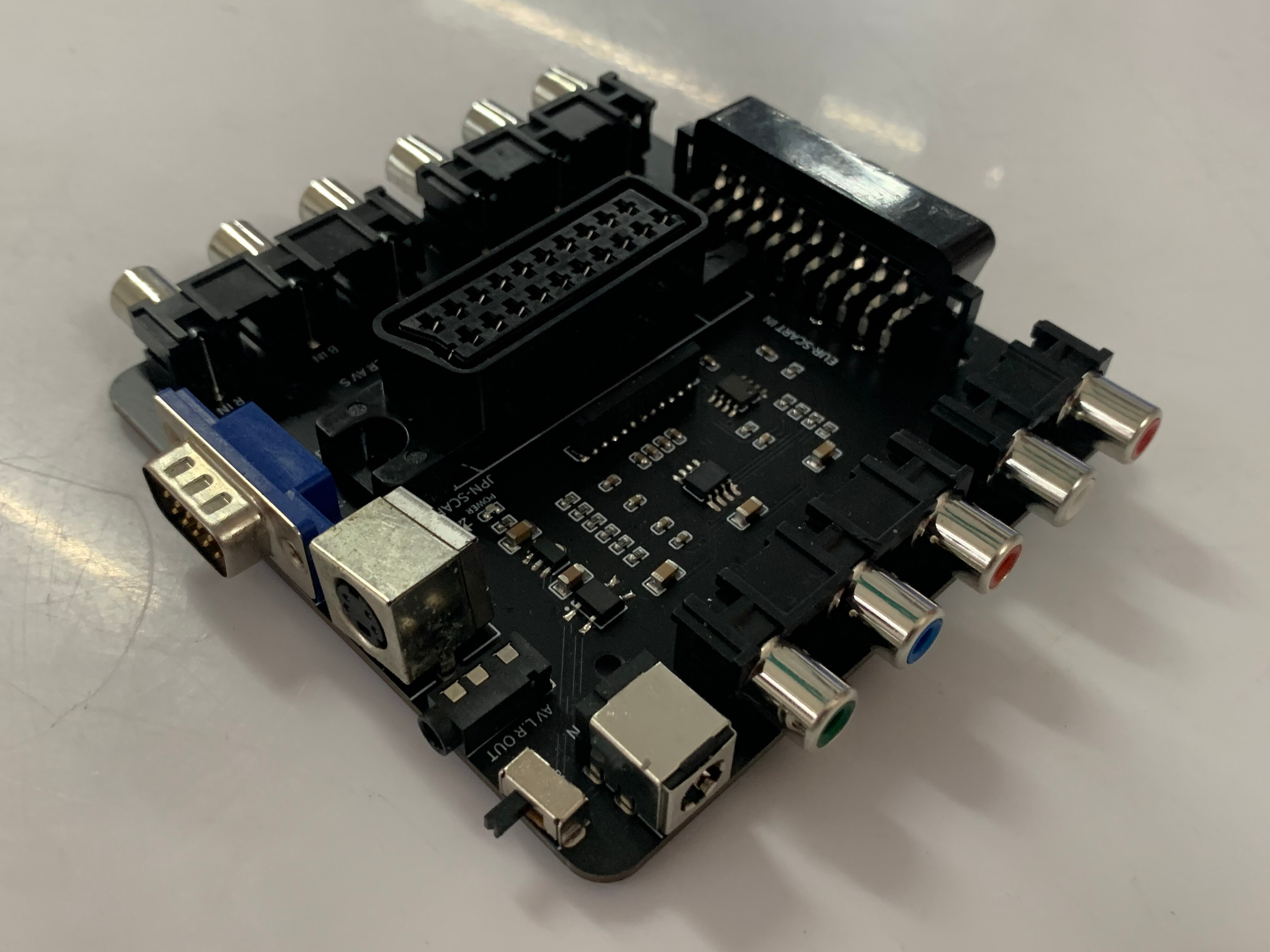 Rgbs Zu YPbPr Konverter S Terminal Rgbhv Konverter Arkade Spiel DIY Zubehör