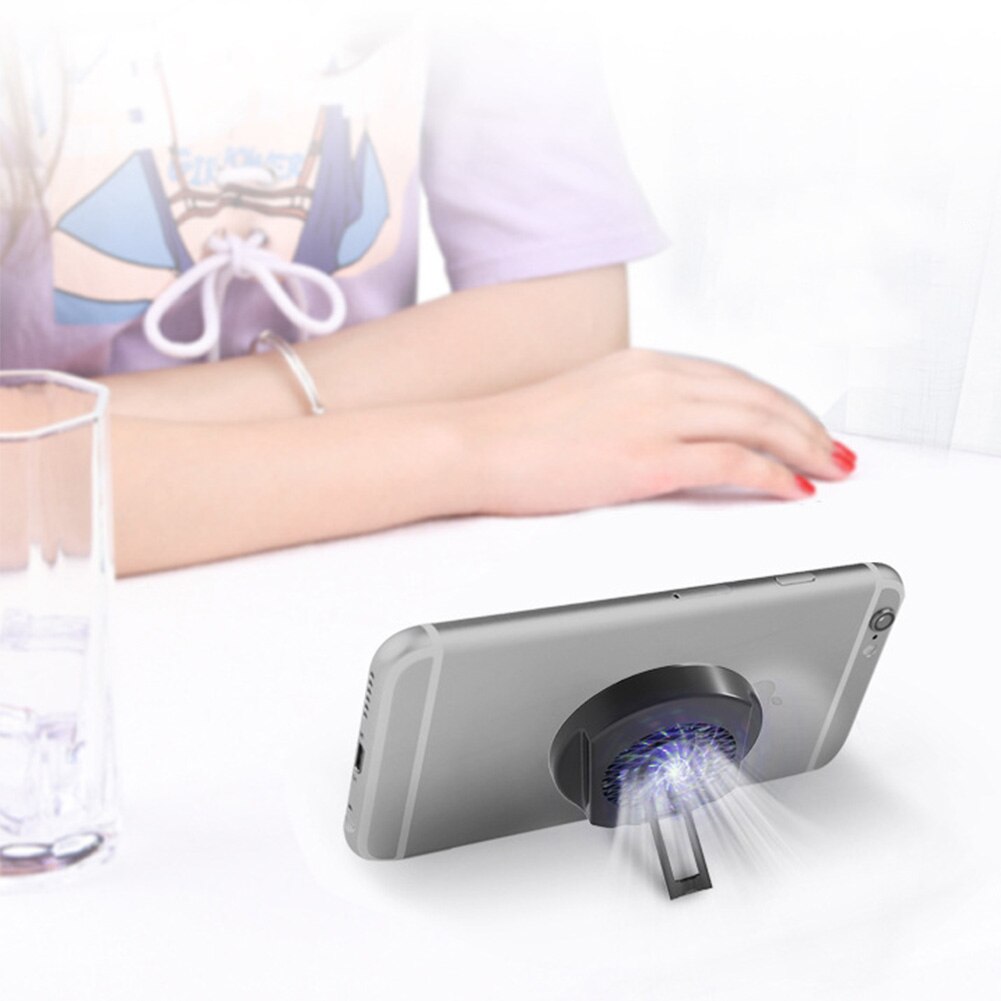 Mute Gamepad Universal Stand Gaming Shooter Pad Radiator Mobile Phone Cooler Heat Sink Cooling Fan Game Holder Portable
