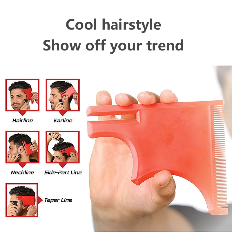 Hair Trimming Tools Hair Styling Ruler Haircut Styling Barber Tools Women Men TSLM1