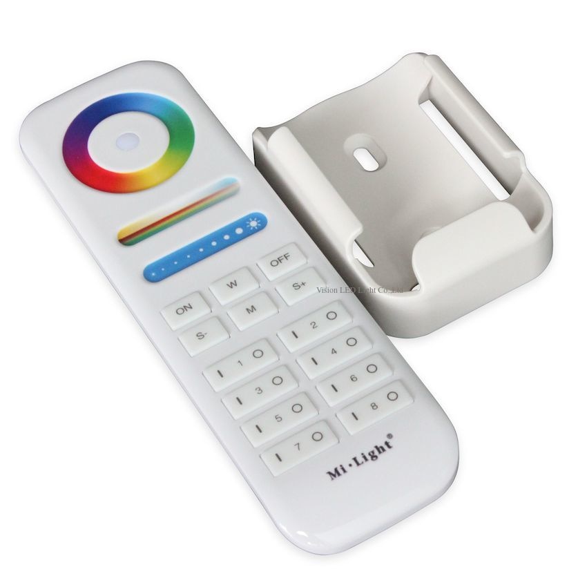 Mi Light 2.4G télécommande sans fil 8 zones FUT 089; B8 écran tactile mural, LS2 contrôleur LED pour bande LED RGB + CCT