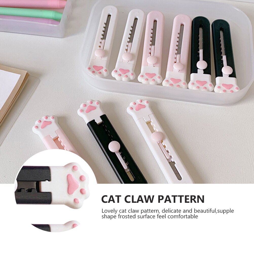 4Pcs Convenient Box Cutters Multi-function Box Openers Portable Craft Cutters Cutting Accessory