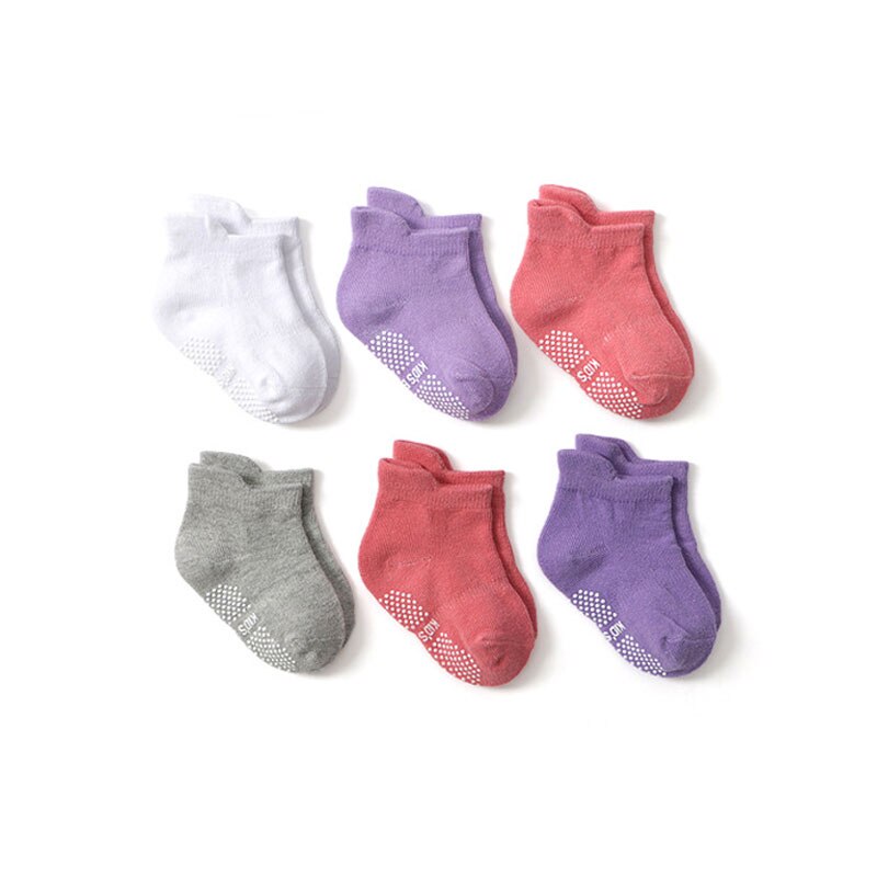 Kid 'S Sokken Lente En Zomer Kinderen Sokken Baby Sokken Jongens Meisjes Puur Katoen Boot Sokken Kid 'S Sokken: girls Solid color / 3-5 years