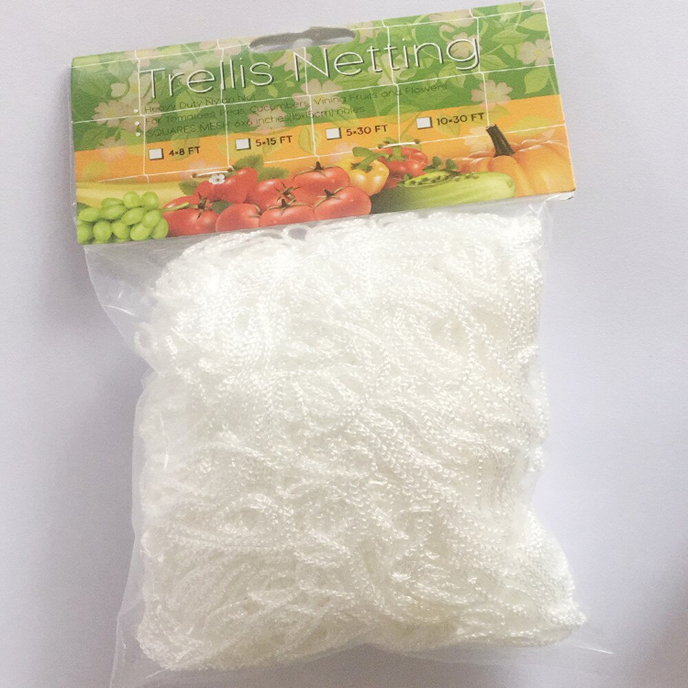 Grow Tent Trellis Net Garden Polyester Heavy-Duty Plant 6" Square Soft Mesh Gardener Trellis Netting 5*1.67m/10*1.67m