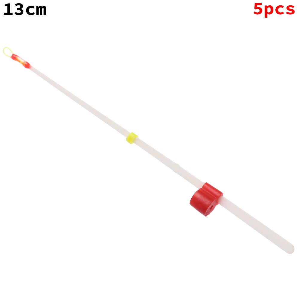 5 stuks ijsvisdobber met intrekbare hengel voor lage temperaturen,  -50c- stoks kunststof diepgang, europese boei, verticaal wintervisgereedschap: 130mm - 5 stuks