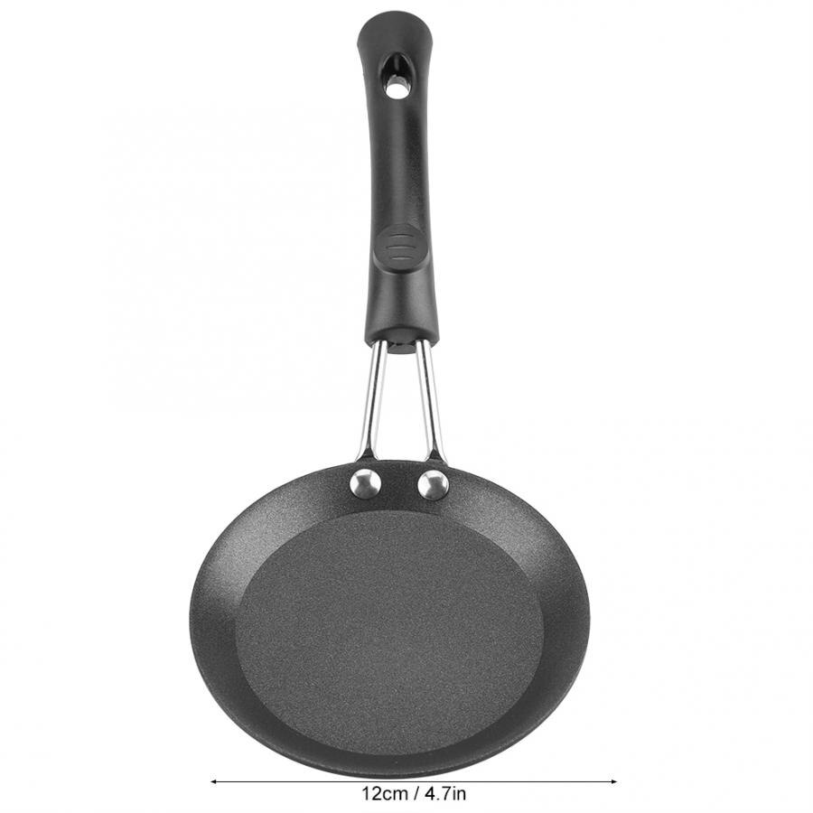 Cute Frying Pan Poached Egg Model Household Skillet Small Wok Kitchen Cooker Mini