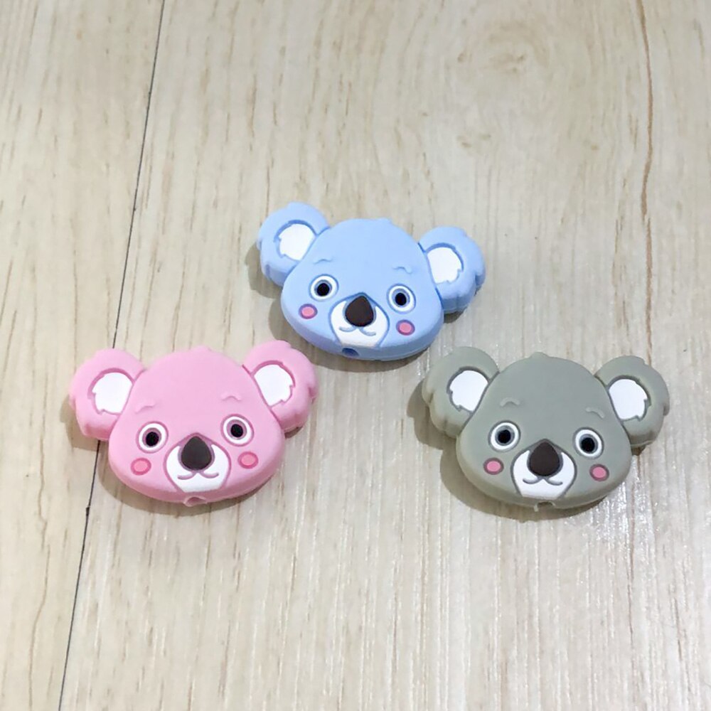 30PCS koala beads: koala H beads