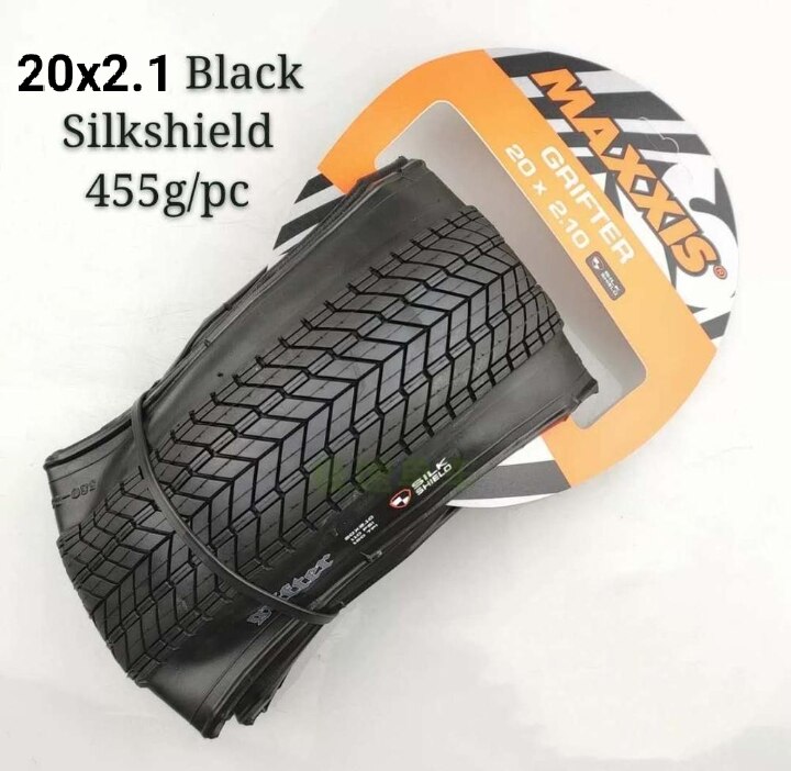 Maxxis grifter polkupyörän rengas 20 20*2.1 20*2.3 29*2.0 bmx polkupyörän renkaat 120 tpi taitettava pyöränrengas: 20 x 2.1 mustaa