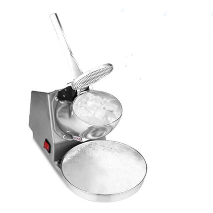 380W Electric Ice Crusher Shaver Machine Snow Cone Maker Shaved Ice DIY(220V)