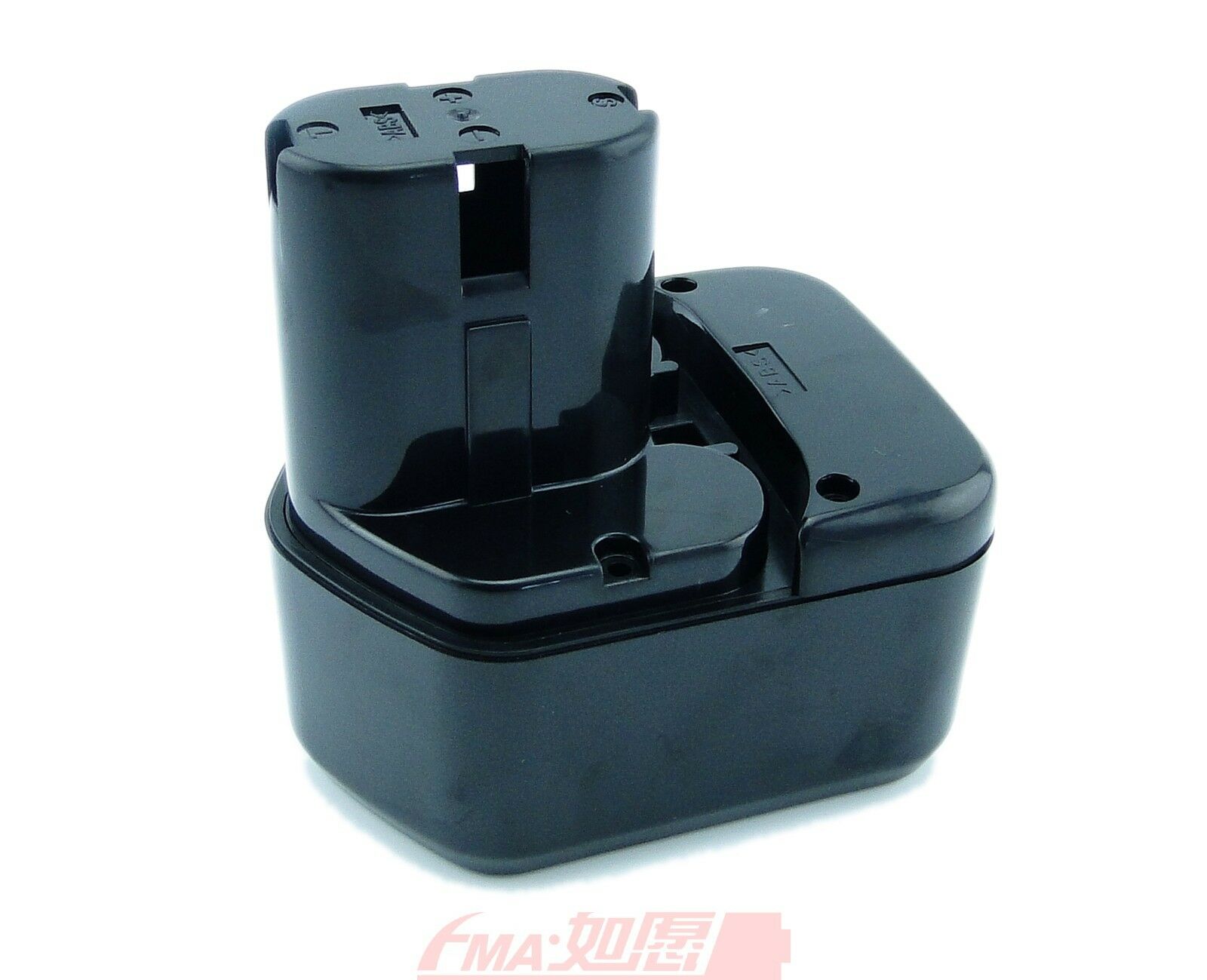 Plastskall/koffert til hitachi drill batteriboks ingen celler! gjør selv 12v ni-mh/ni-cd