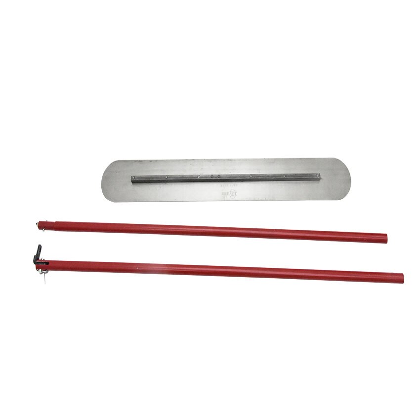 Handheld Concrete Leveling Machine Thickened Manganese Steel Small Trowel Manual Push-pull Leveling Concrete Trowel 90*12.5CM