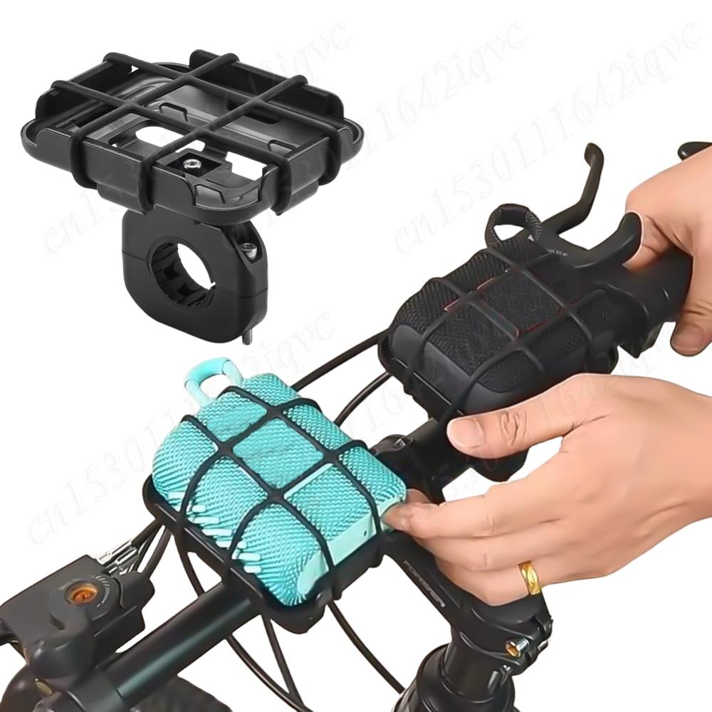 Soporte fijo antideslizante portátil para bicicleta de montaña y carretera, soporte para altavoz, soporte para altavoz JBL GO 4/GO 3/GO 2 BT