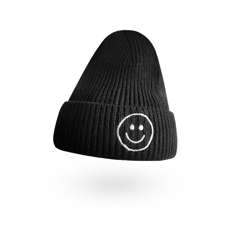 Gebreide kindermuts, babywarmer, babywintermuts voor meisjes, 12 kleuren , 1 to 6 oud, peutermuts, muts: Zwart