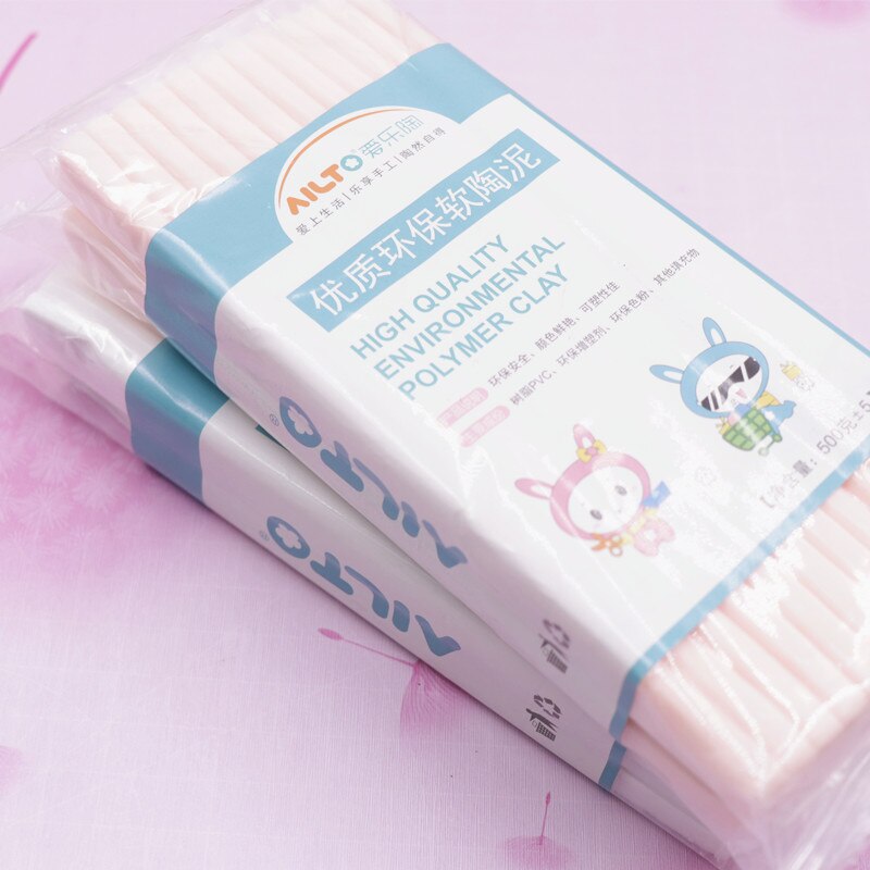 Myk leire dukke leire 250g hud hvit leire keramikk diy håndlaget materiale miljømessig leire jord myk leire skulptur