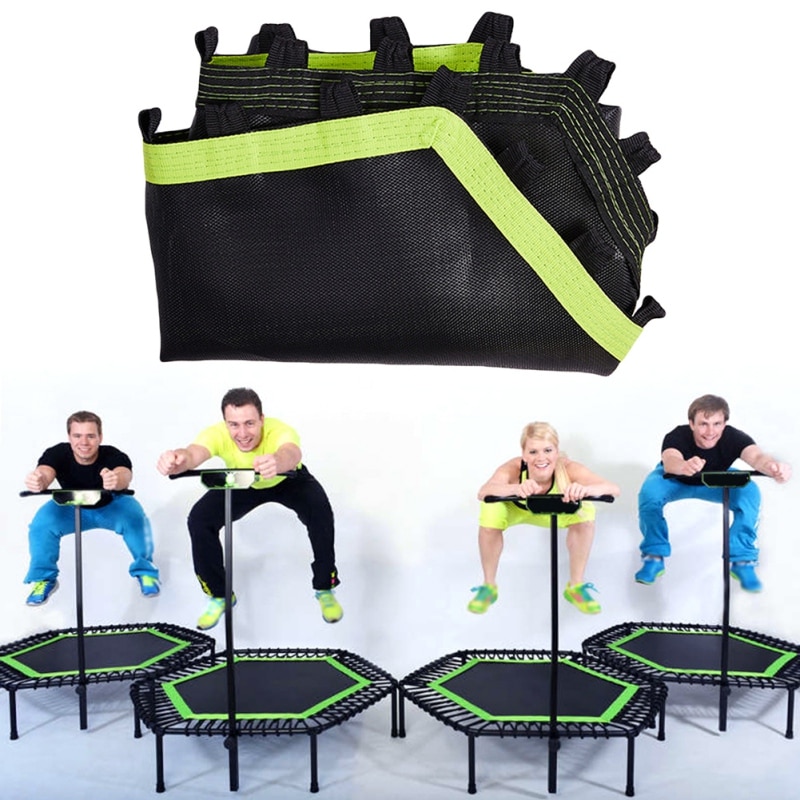 Mini barra trampolim de fitness acessórios substituíveis trampolim bungee rebounder primavera jumping cardio trainer treino fitness