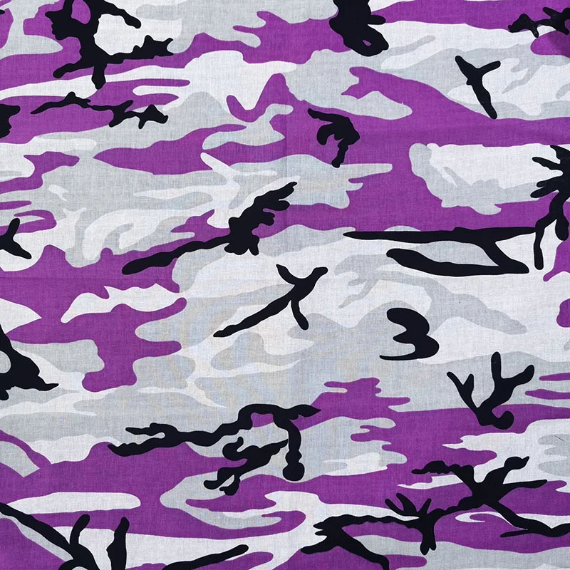 Camouflage Headband Cotton Bandanas Square Scarf Head Man Women Cycling Sun Protection Sports Breathable Printed Mask Headscarf: Gold