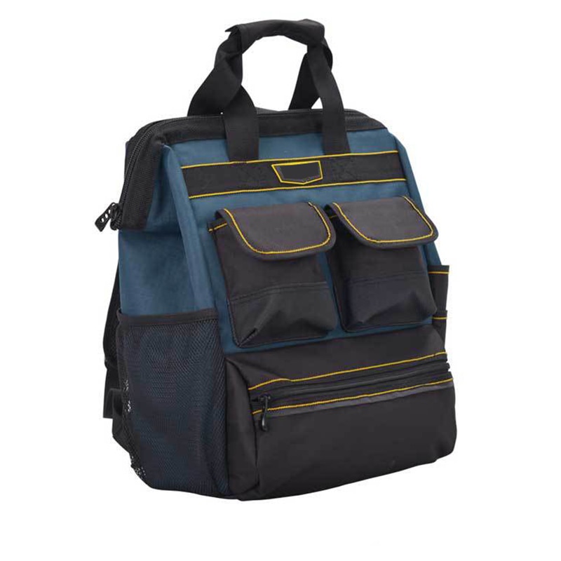 Tool Backpack Bag Waterproof Tool Bags Multifunction knapsack With 21 Pockets Universal Electrician Shoulder Tool Bag