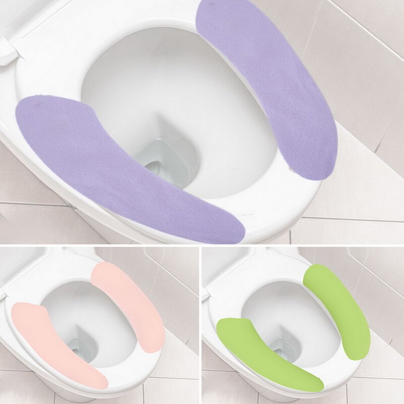 Le coussin de toilette collant épaissi en hiver peut être coupé et facile à nettoyer
