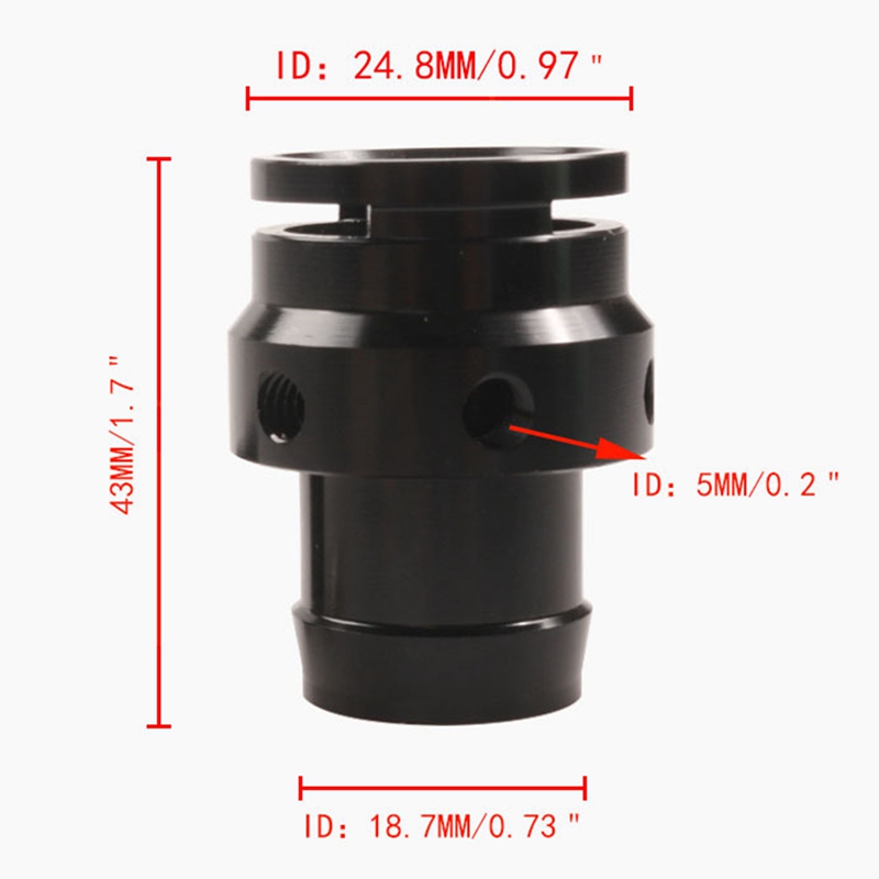 Car Turbo Boost Tap Auto Modified Vacuum Sensor Turbine Pressure Relief Valve for-, 2.0T