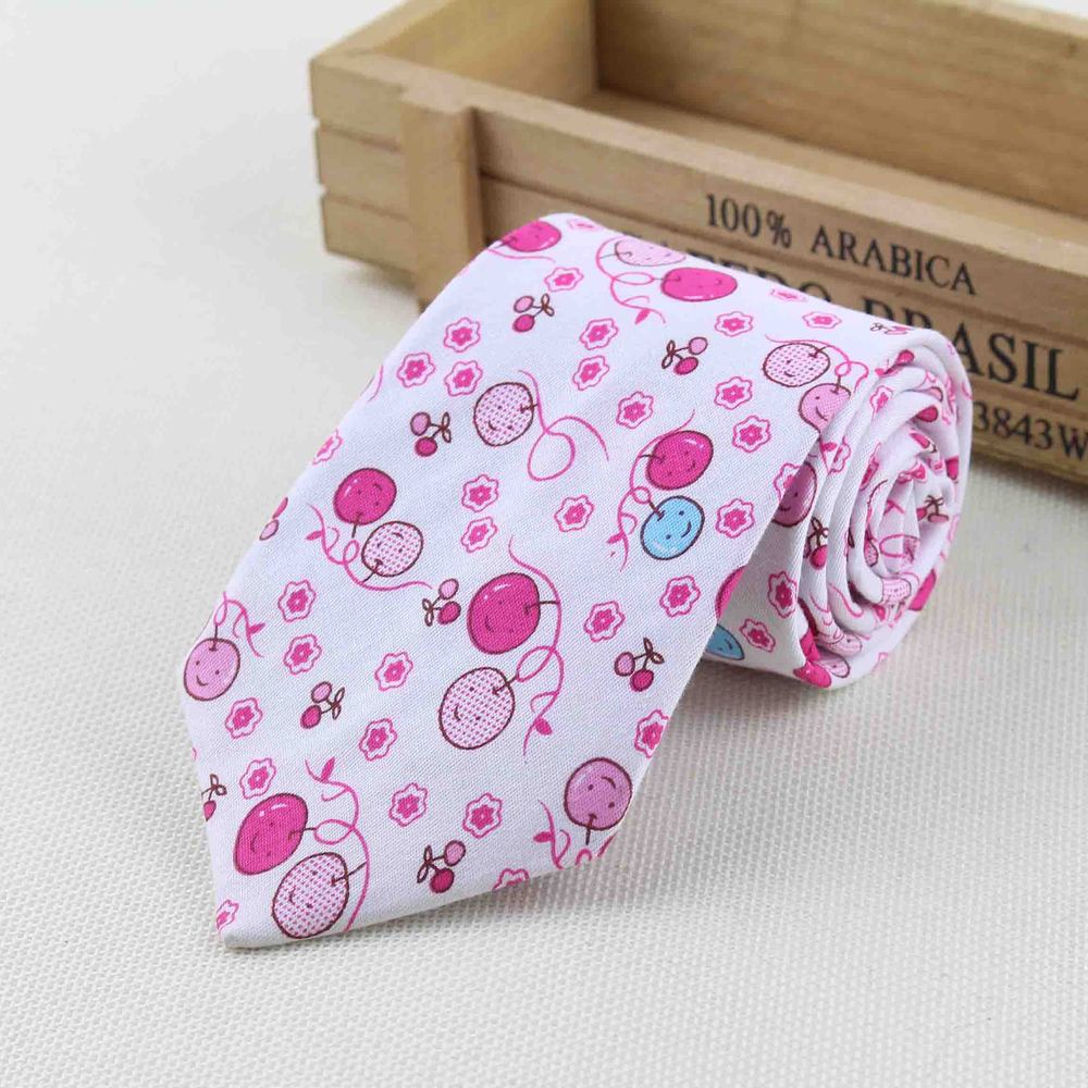 Herre slips 100%  bomuld slips print klassisk slips til mænd business casual desinger mænd slips: 3