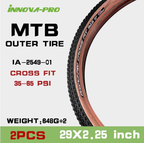 INNOVA ultraligero neumáticos bicicleta montaña 26 27,5x29x2,1/2,25 pulgadas neumático Anti-pinchazos no neumático plegable bicicleta neumáticos partes