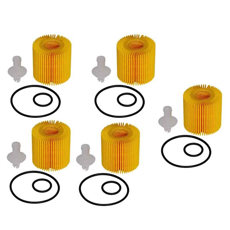 Kit Filtro Olio Originale A5 Con Tappo In Metallo E Chiave APSG – Sostituzione Per 04152-YZZA5, 15620-31060A5, Ideale Per Cambio Olio