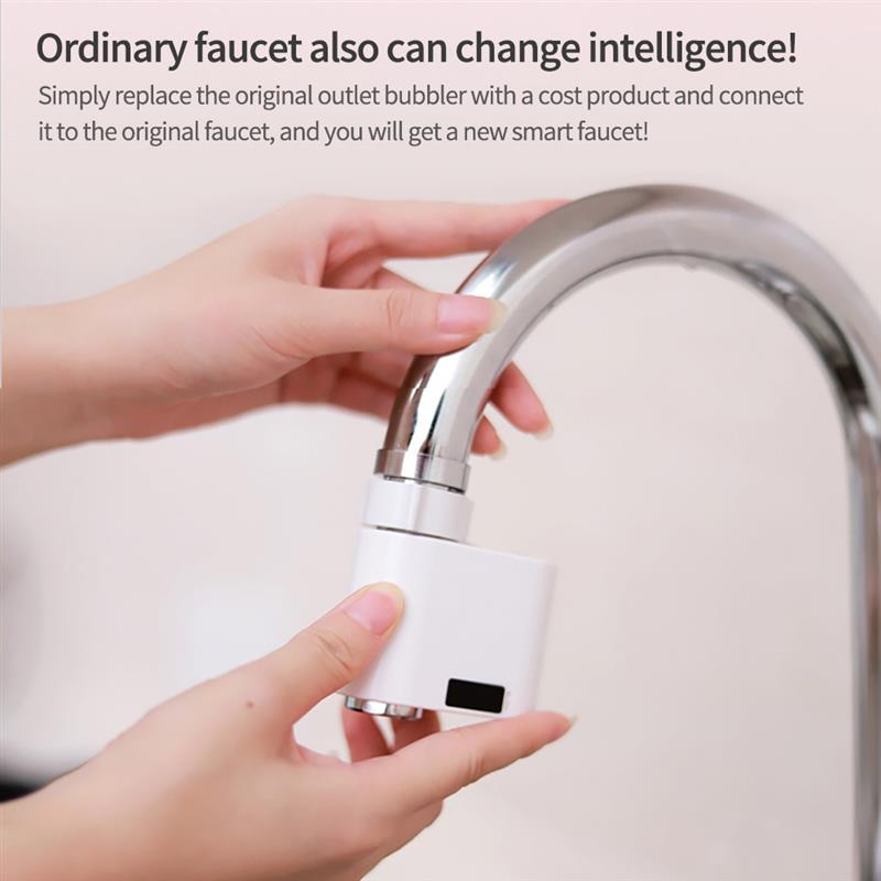 Induction Faucet Water Saving Smart Sensor Faucet Mouth Automatic Sensor Faucet Faucet Infrared Sensor Water Saving Device