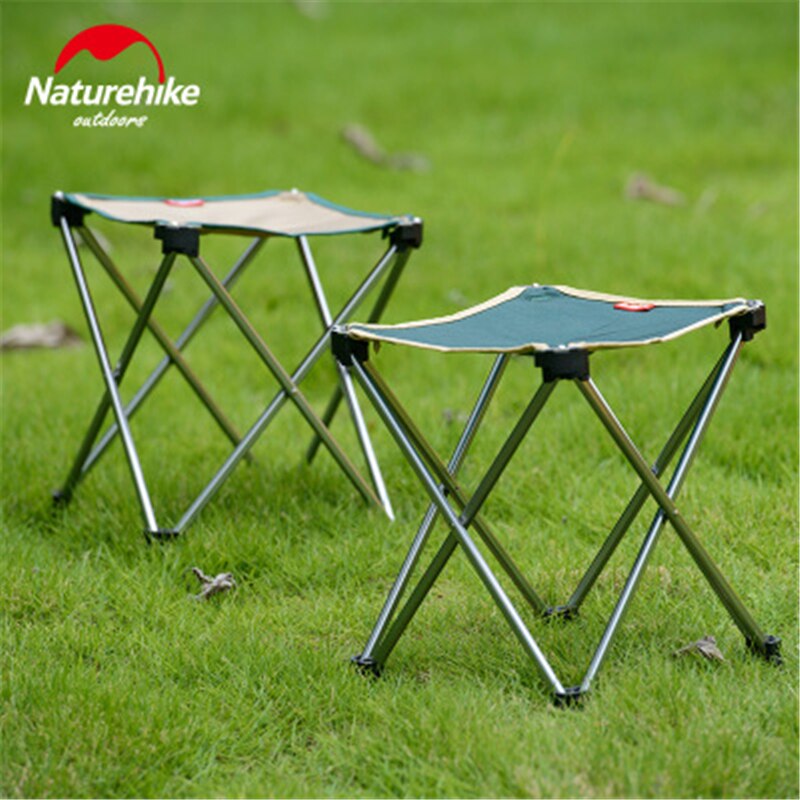 Naturehike Draagbare Vouwen Aluminium Camping Stoel Outdoor Picknick Vissen Kruk NH15D012-M-B