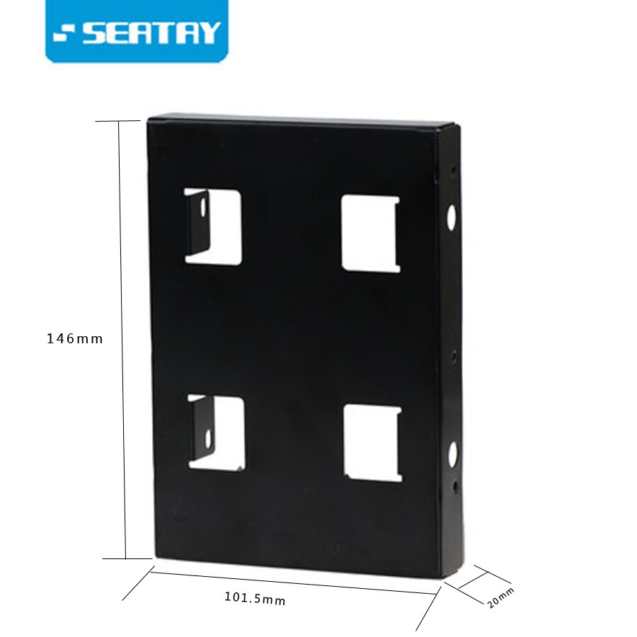2.5 " sata hdd drev  to 3.5 " sata harddisk beslag/ harddisk konverter ssd adapter dissipation huller til desktop hdd konverter