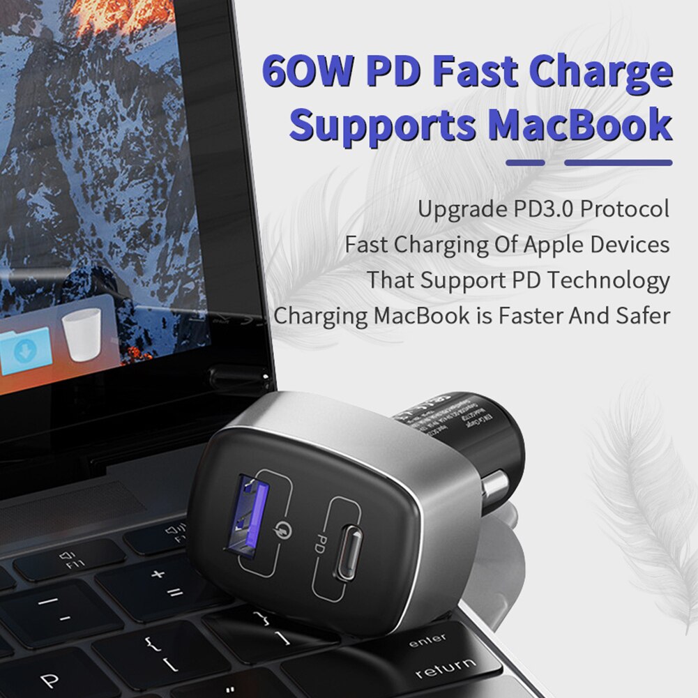 83w schnell-autoladegeräte usb-c  pd 65w 45w 30w 20w usb-a  qc3.0 autoladegeräte für xiaomi samsung typ-c ladegerät laptop tablet iphone 13