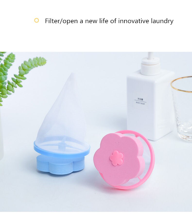 Vuile vezelverzamelaar wasmachine accessoires haarverwijdering wasballen schijven netfilterzak pluizenvangerzak