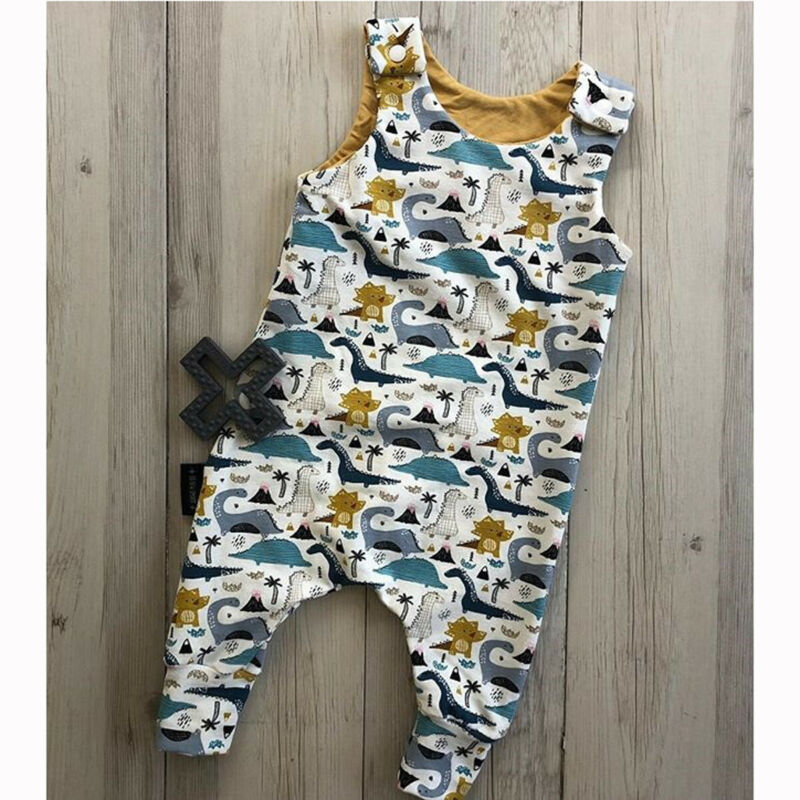 Pasgeboren Baby Baby Boy Meisje Dinosaurus Kleding Jumpsuit Romper Bodysuit Outfit Ca