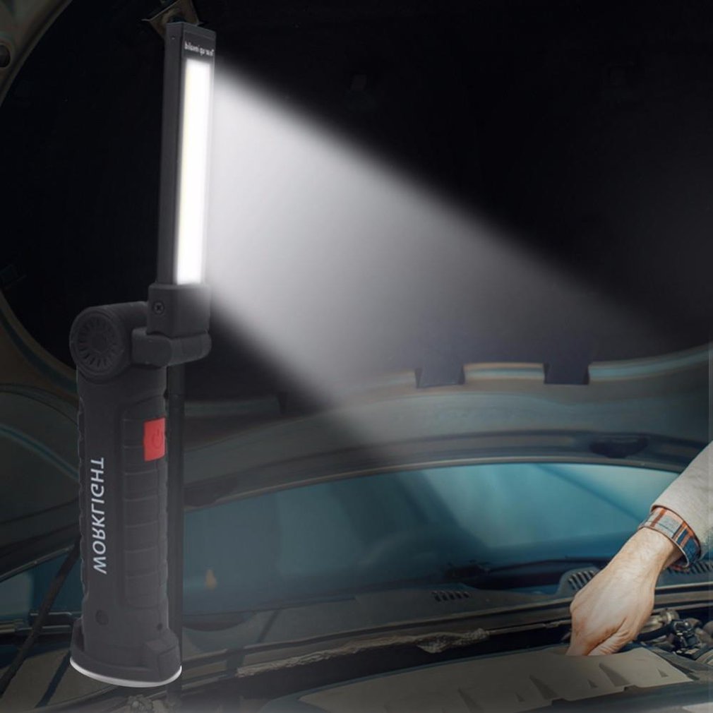 Arbejdslys bilreparation hånd arbejdslampe med magnet foldbar multifunktions lommelygte