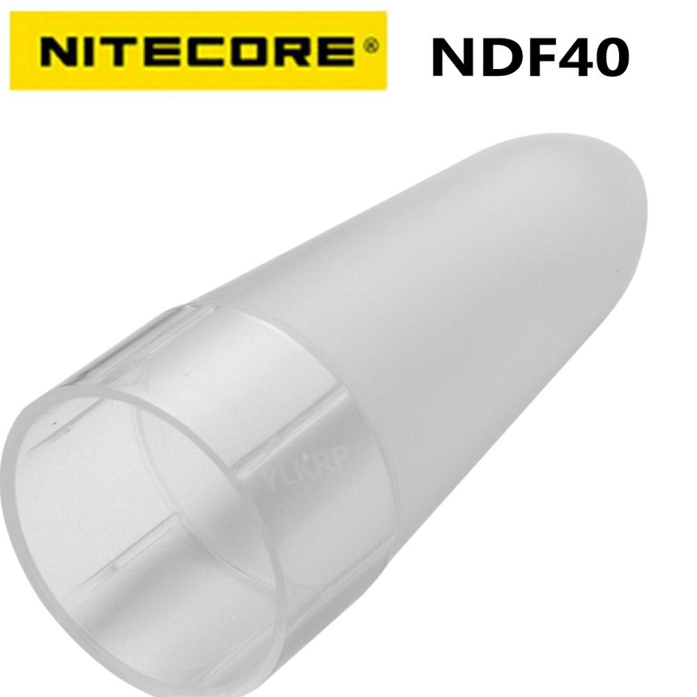 Tragbare Beleuchtung Zubehör Nitecore NDF40 40MM Taschenlampe Diffusor Geeignet für Taschenlampe mit Kopf von 40mm
