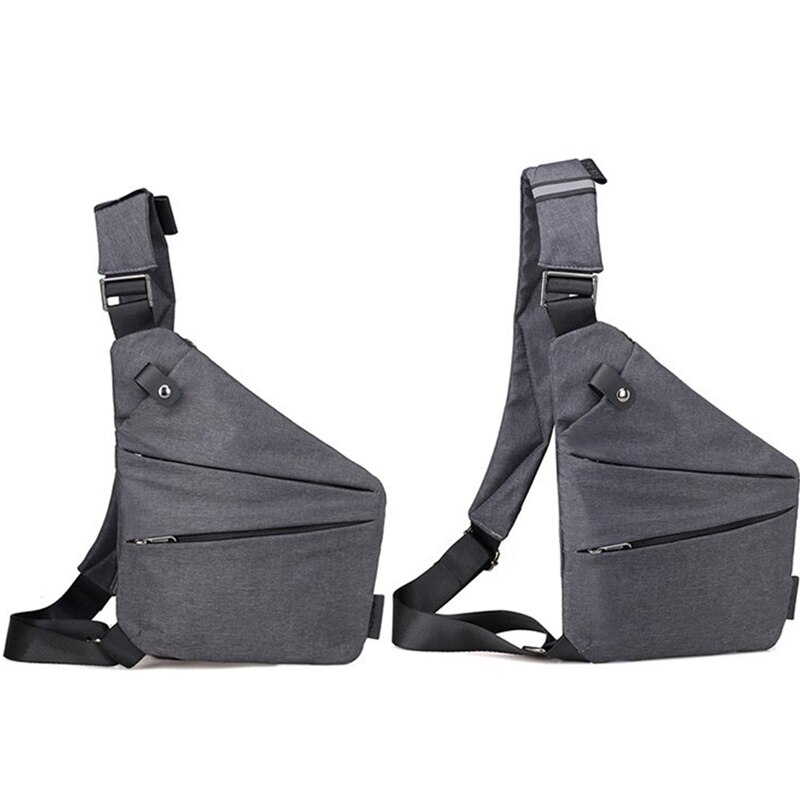 Männer Brust Tasche Telefon Tasche Bote Sport Multi-funktion Schulter Handtasche Persönliche Schulter Anti-diebstahl Tasche