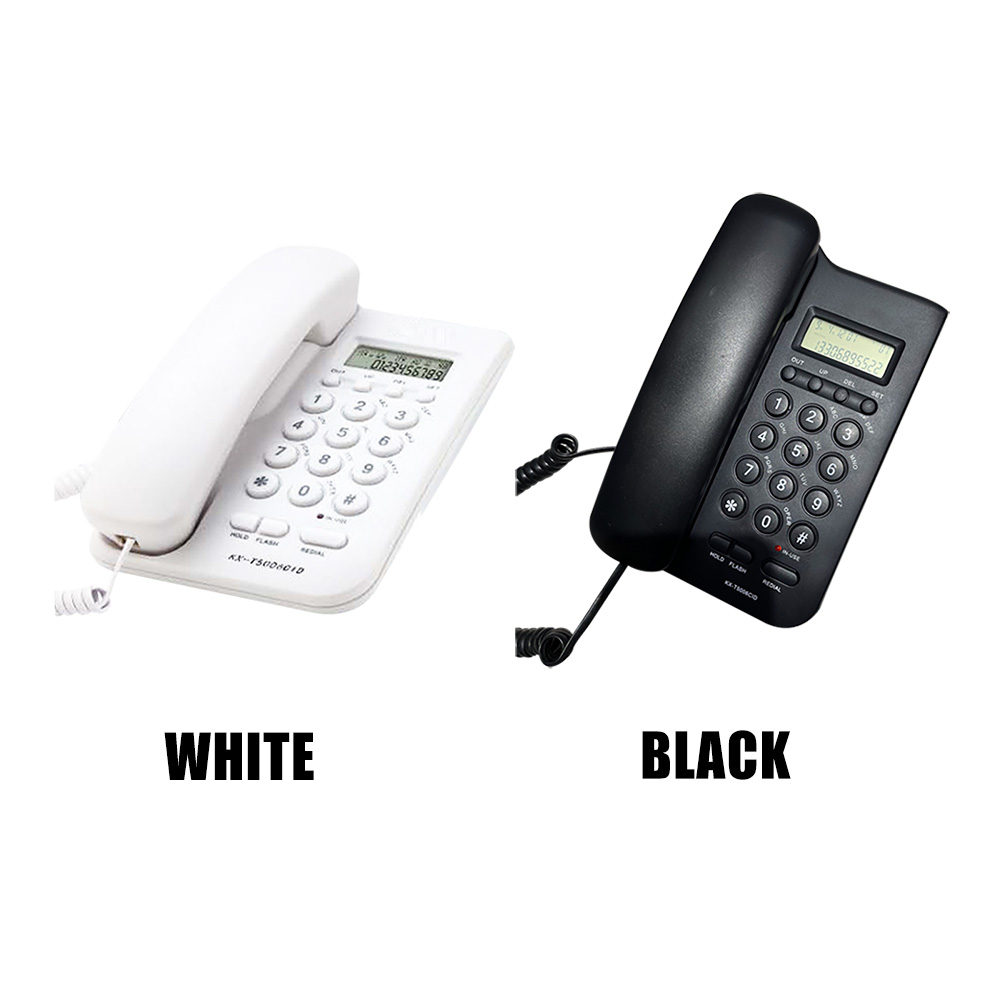 KX-T5006CID Callback Loud Sound FSK DTMF Hotel Wall Mounted Landline Business Corded Telephone Caller ID Big Button Home Office