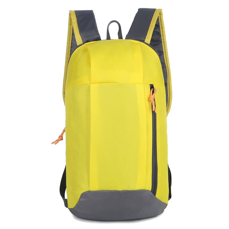 Outdoor kinder sport rugzak kinderen reizen mini wandelen kamperen tassen 10l capaciteit ys-buy: Geel