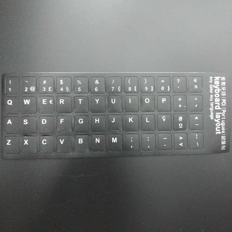 5 stks PT Portugal Notebook Toetsenbord Stickers Voor Macbook Air Pro 11 13 15 inch Laptop Notbook Toetsenbord Protector Sticker Voor iMac