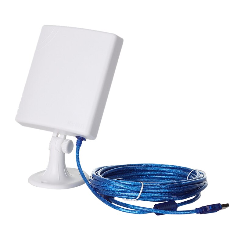 Antenne 14dbi à Gain élevé 150Mbps, câble sans fil de 5M, adaptateur USB, haute puissance, récepteur Wifi étanche à longue portée pour l'extérieur