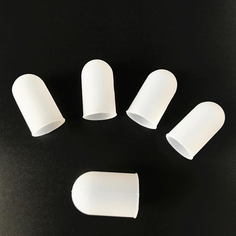 5pcs Silicone Finger Protector Duarable Thumbs Cover Fingertip Cup Hand Protector Knife Cutting Finger Protection Finger cots